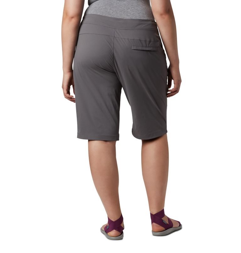 Pantaloni Scurti Columbia Anytime Outdoor Long Dama Gri Inchis | Plus Size LNM78A09Q